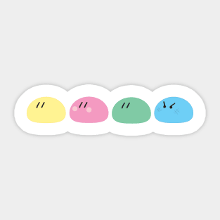 Dango Pastel Kawaii Cute Anime Sticker